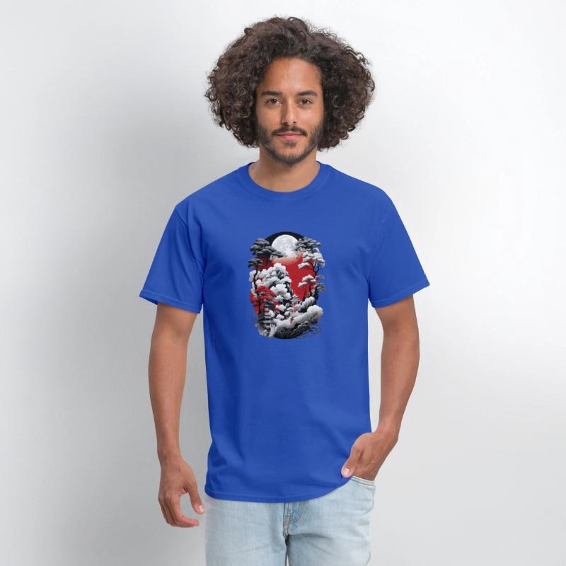 Red White Black Asian Design
