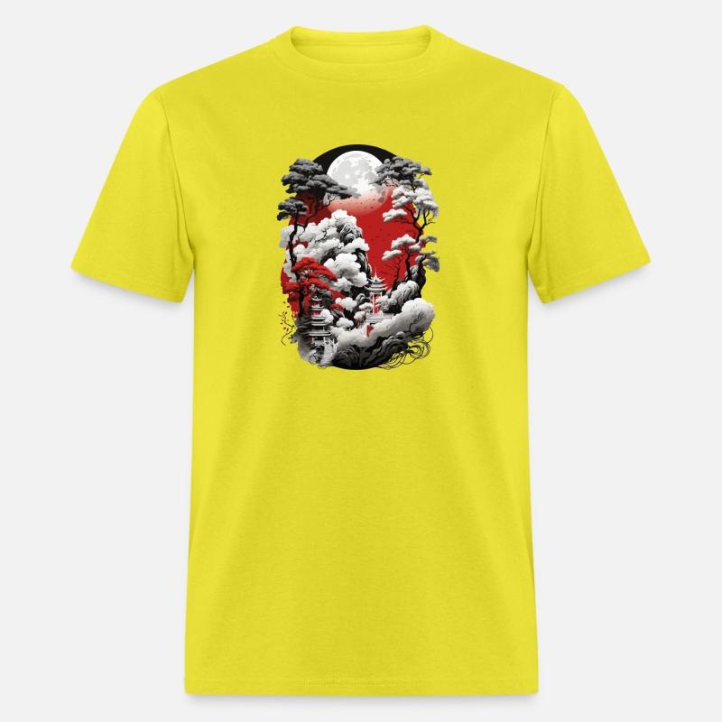 Red White Black Asian Design