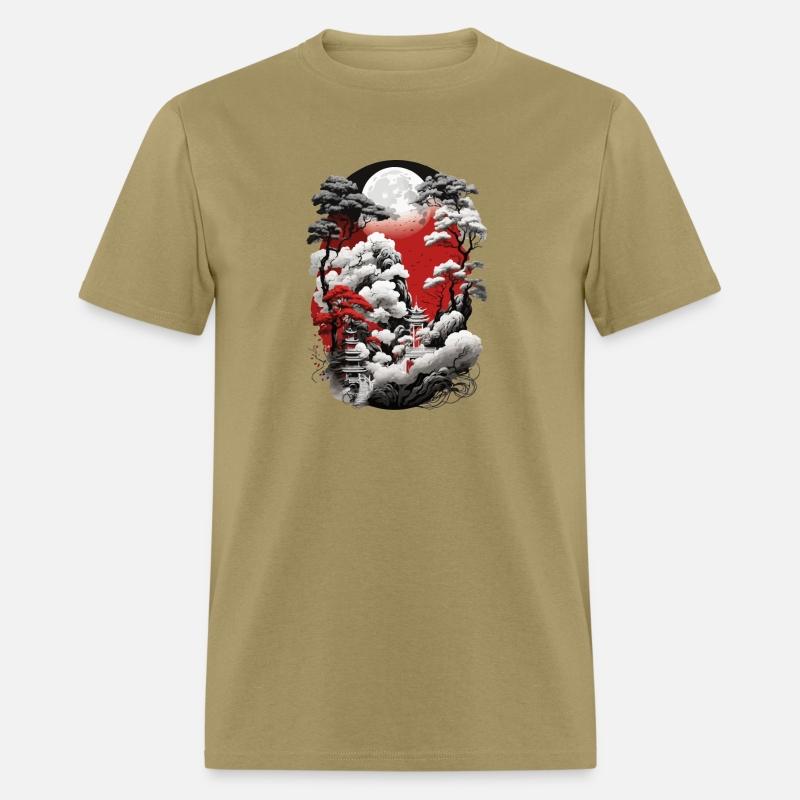 Red White Black Asian Design