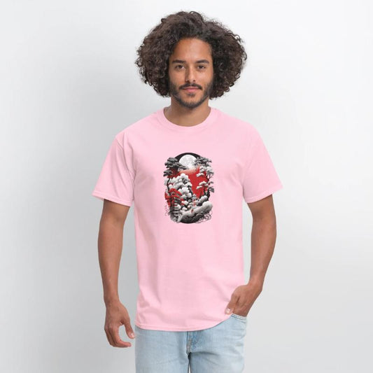 Red White Black Asian Design