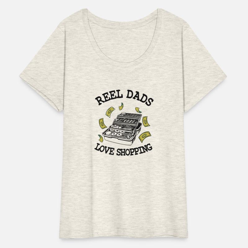 Reel Dads Love Shopping Fisherman Tackle Box Bass