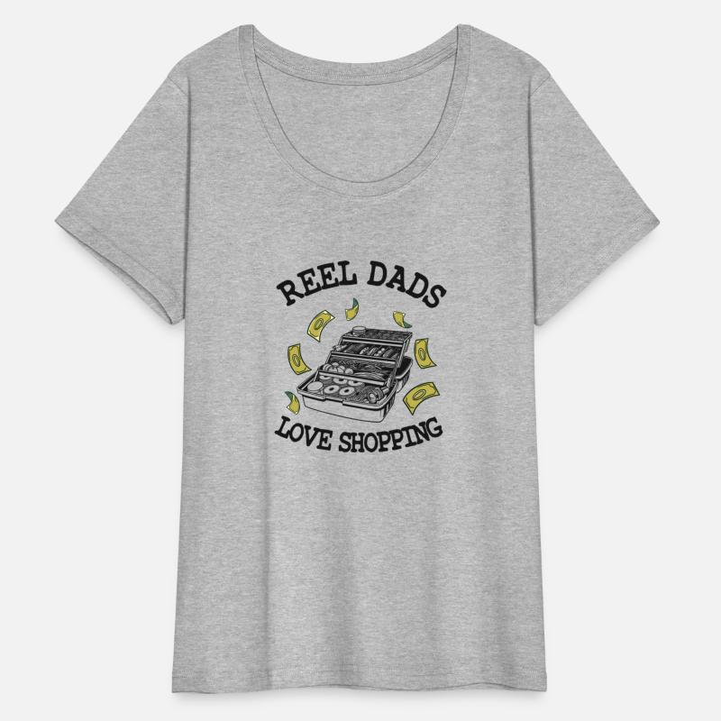 Reel Dads Love Shopping Fisherman Tackle Box Bass