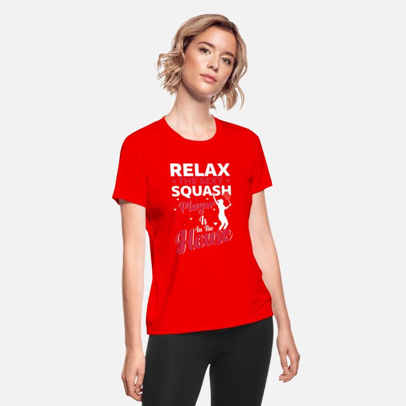 Relax The Sexy Squash Player is here - Squash