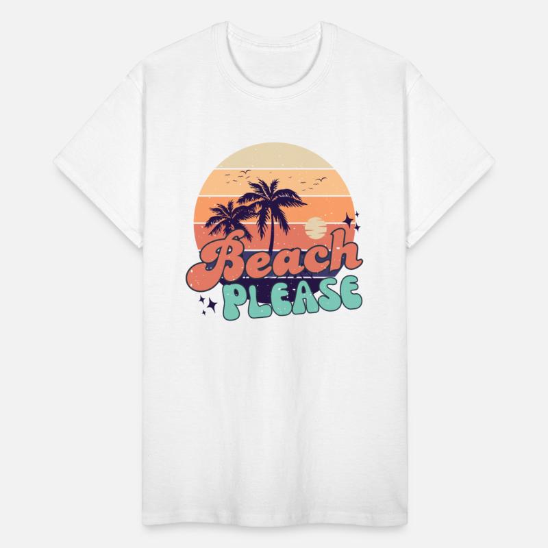 Retro Beach Please Summer