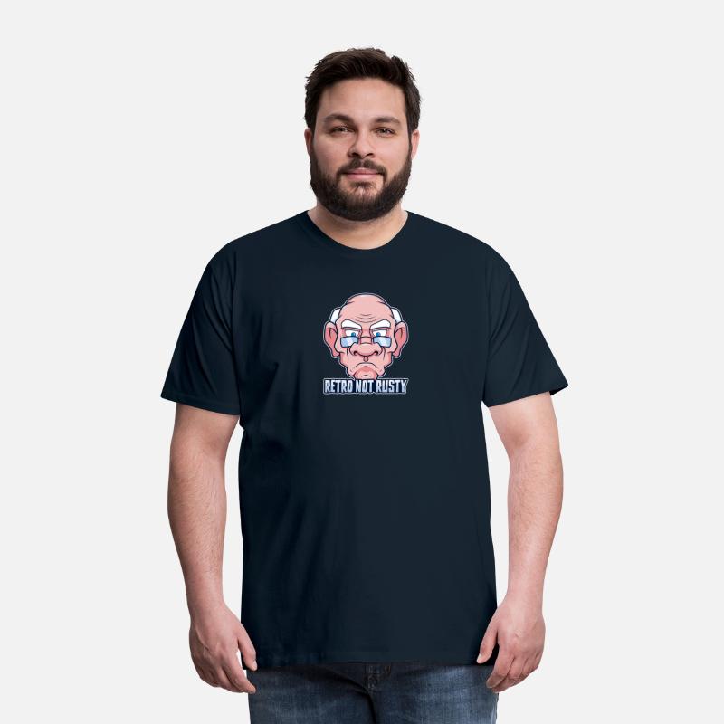 Retro Not Rusty Funny Old Gamer Dad Shirt
