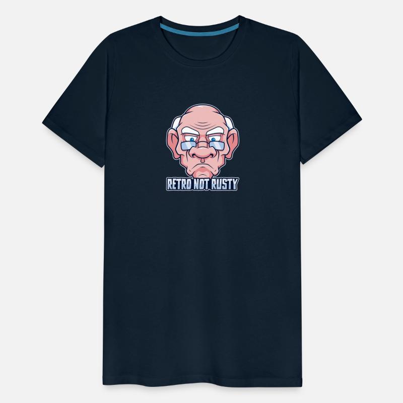 Retro Not Rusty Funny Old Gamer Dad Shirt