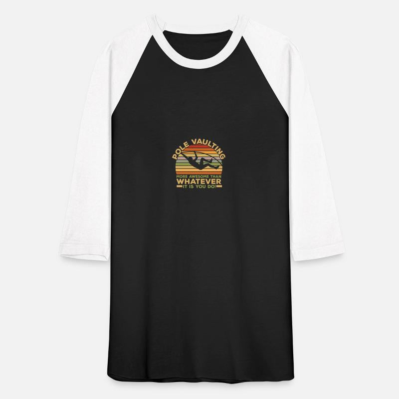 Retro Pole Vaulter Track And Field Pole Vault