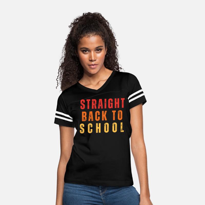 Retro Straight Back to School for teachers vintage