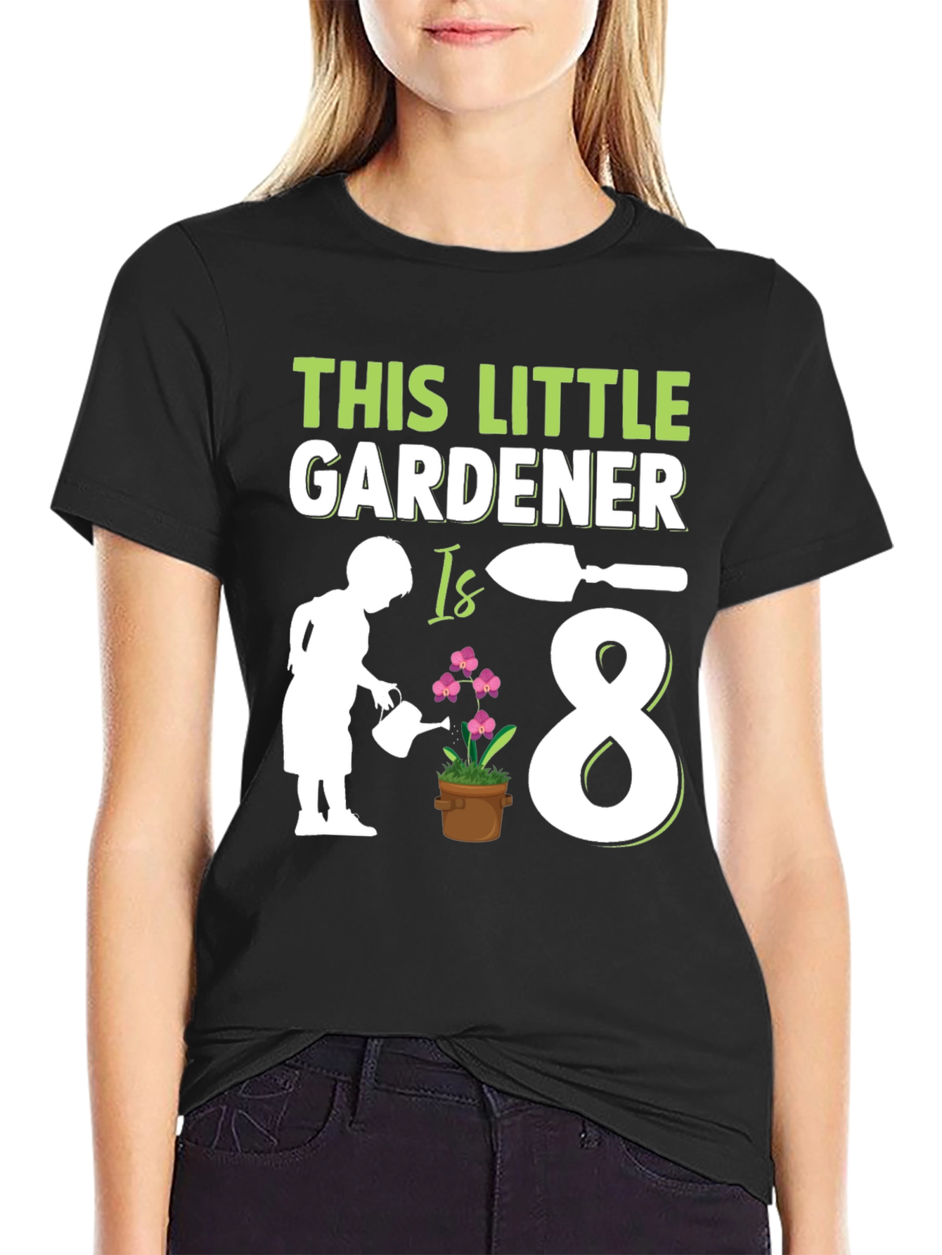 Little Gardener Birthday T-Shirt - Eighth Birthday Gift