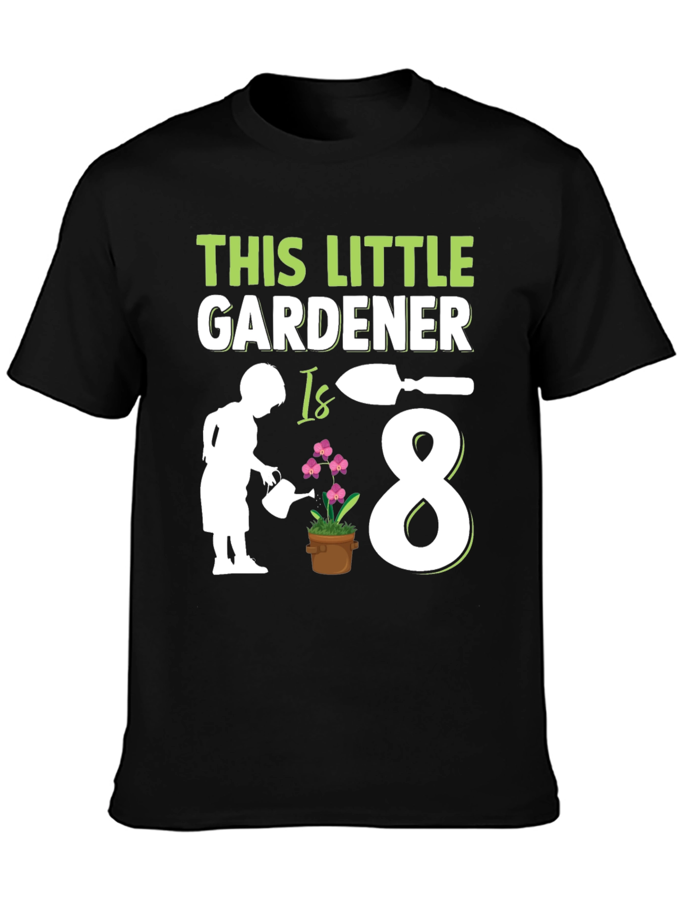 Little Gardener Birthday T-Shirt - Eighth Birthday Gift