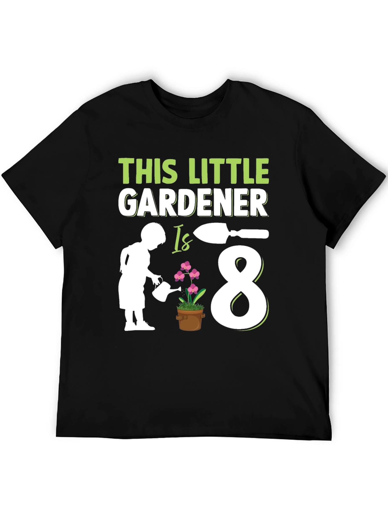 Little Gardener Birthday T-Shirt - Eighth Birthday Gift