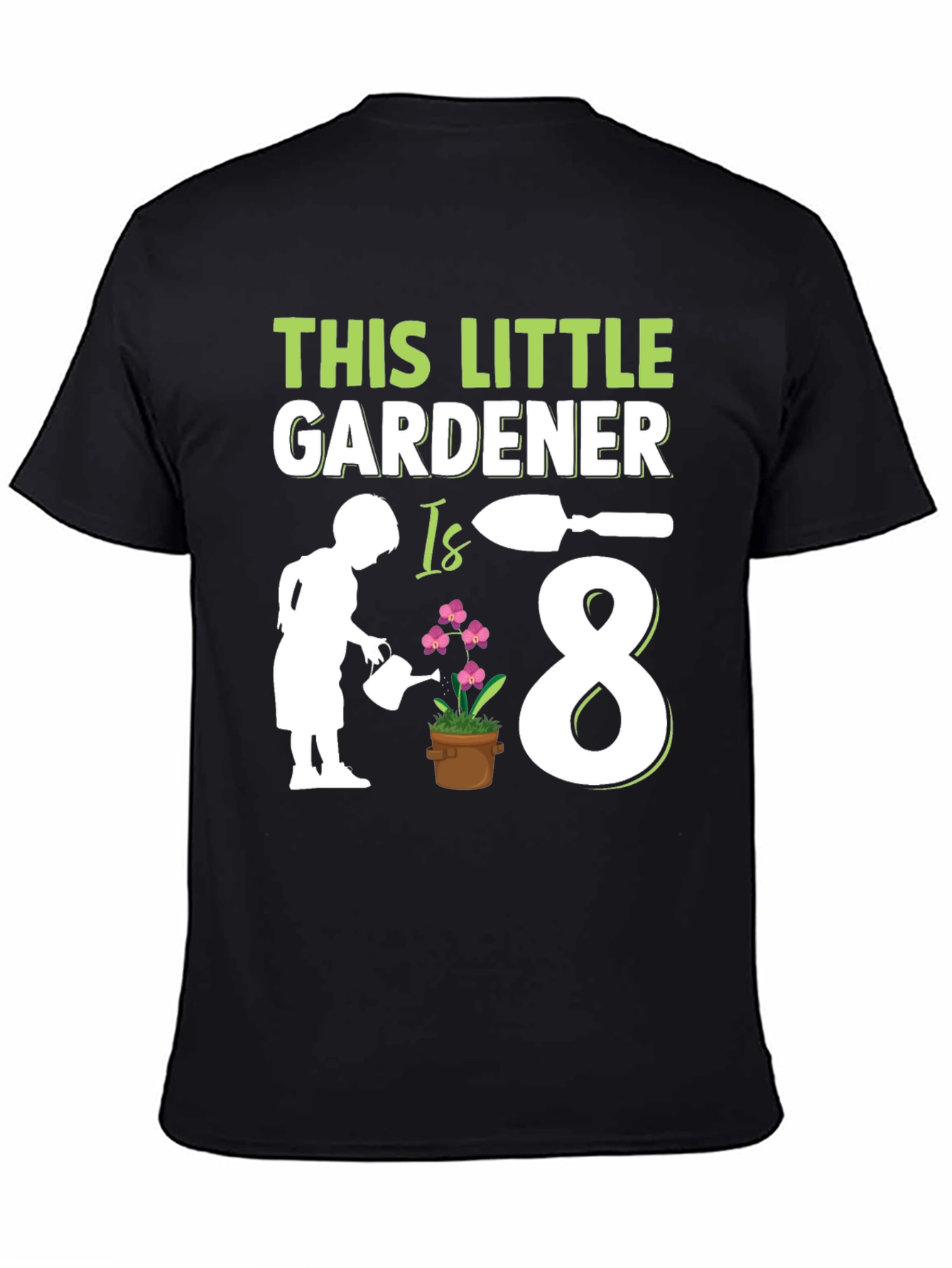Little Gardener Birthday T-Shirt - Eighth Birthday Gift