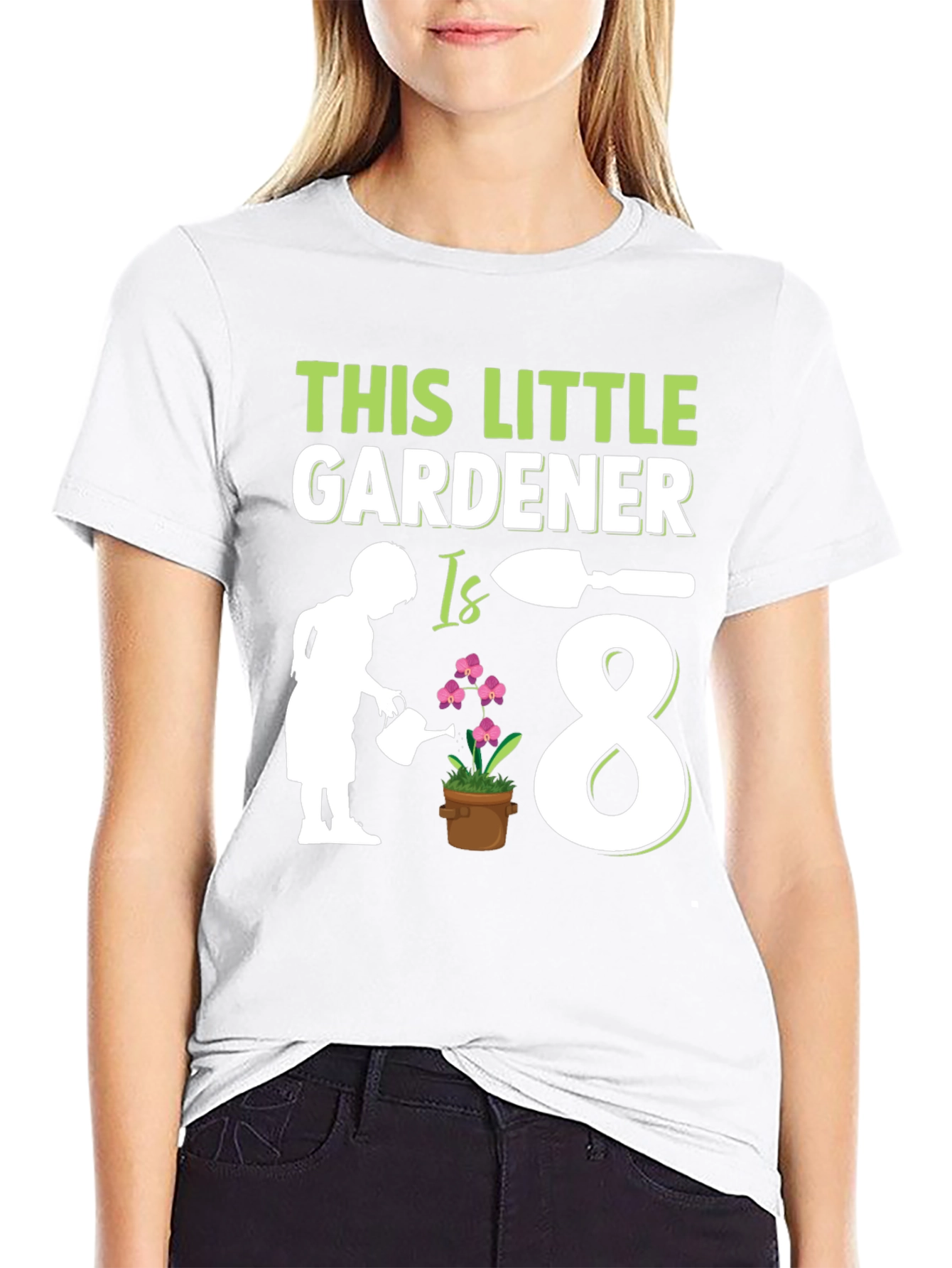 Little Gardener Birthday T-Shirt - Eighth Birthday Gift