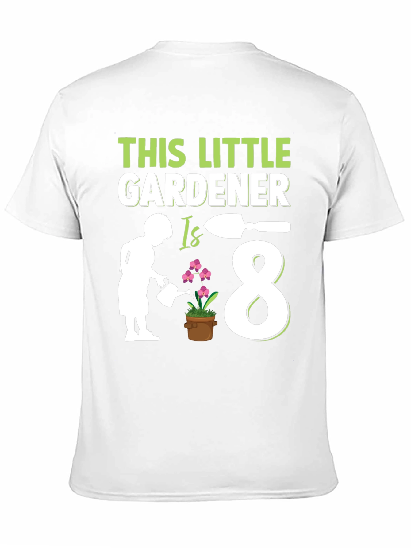Little Gardener Birthday T-Shirt - Eighth Birthday Gift
