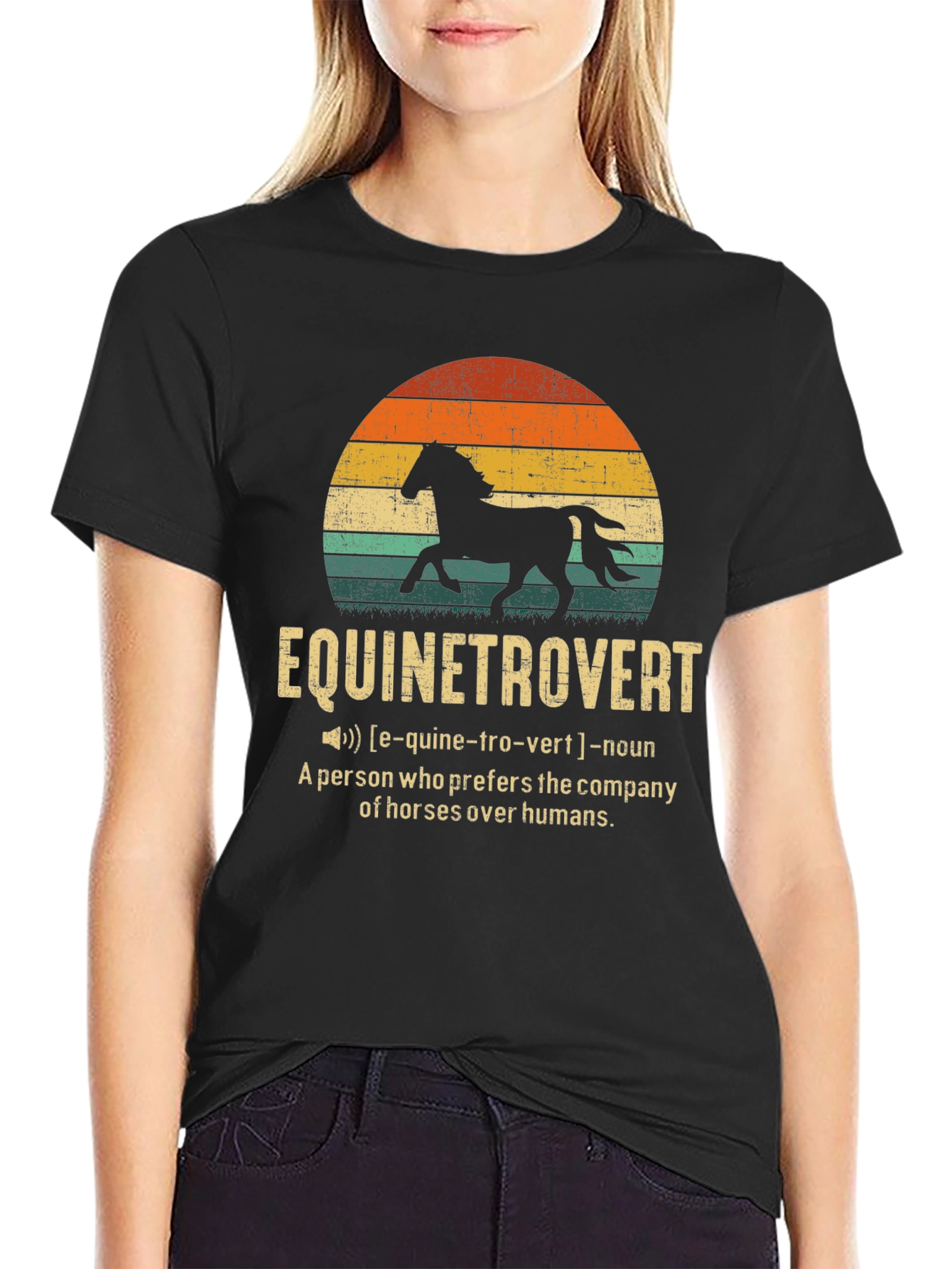 Equinetrovert Graphic T-Shirt