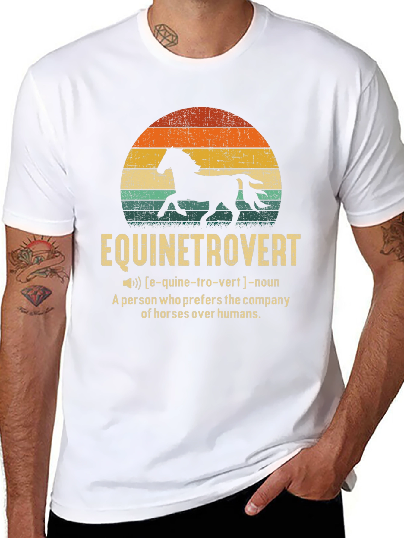 Equinetrovert Graphic T-Shirt