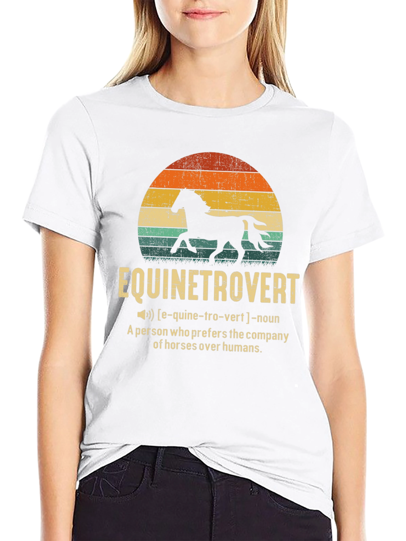 Equinetrovert Graphic T-Shirt