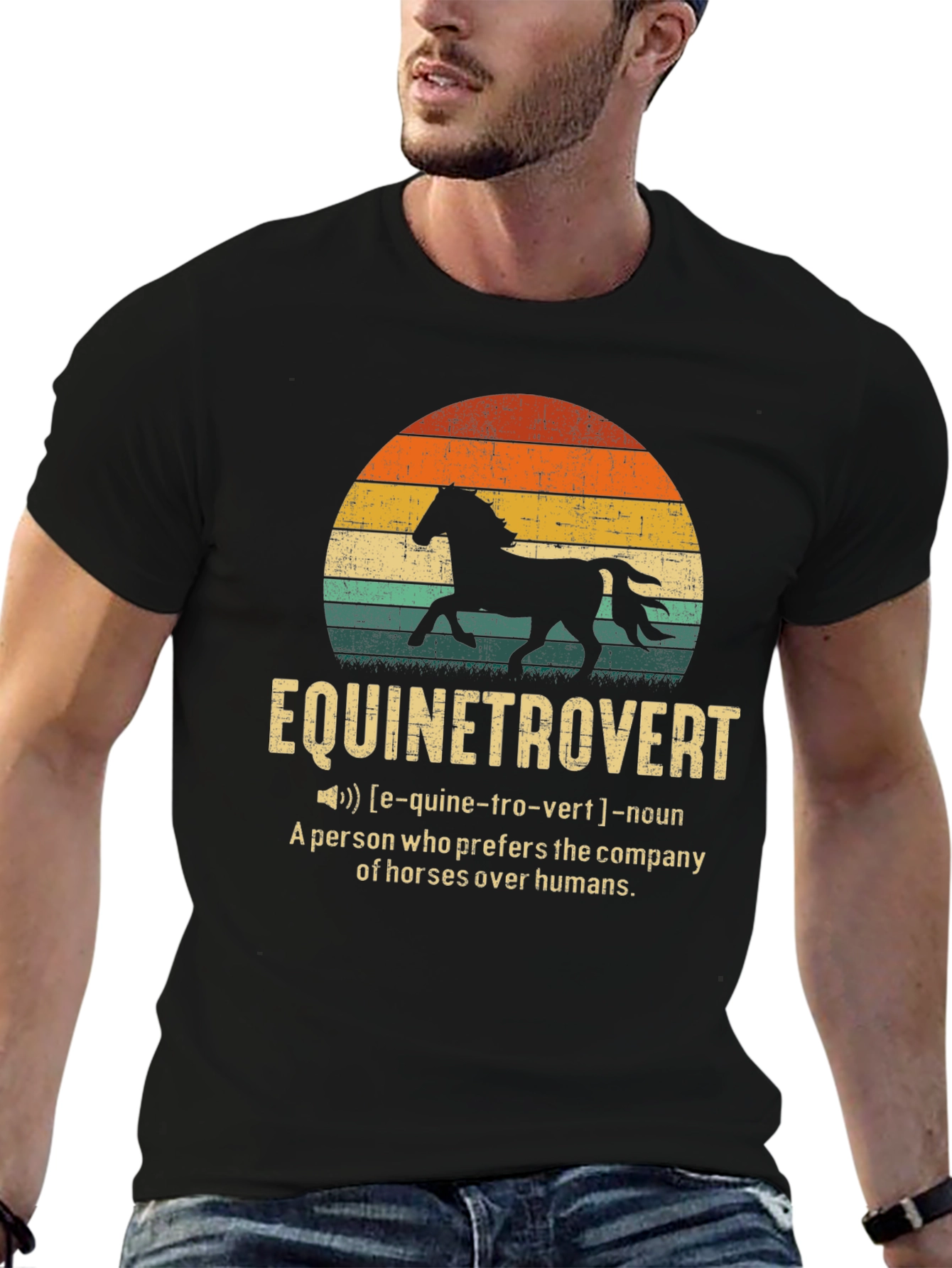Equinetrovert Graphic T-Shirt