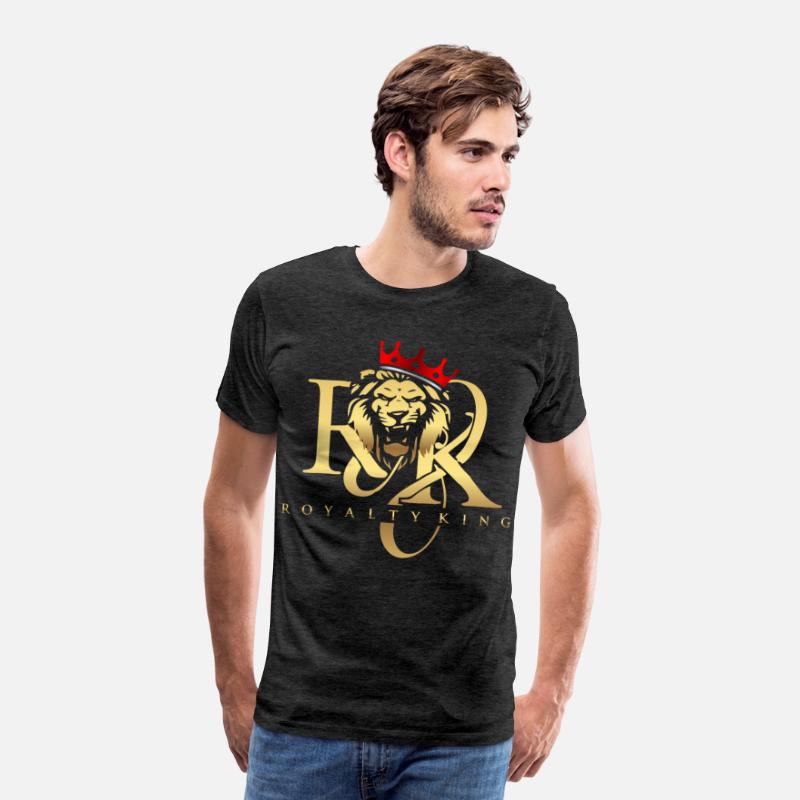 RK Luscious in gold crown lion on initials RK