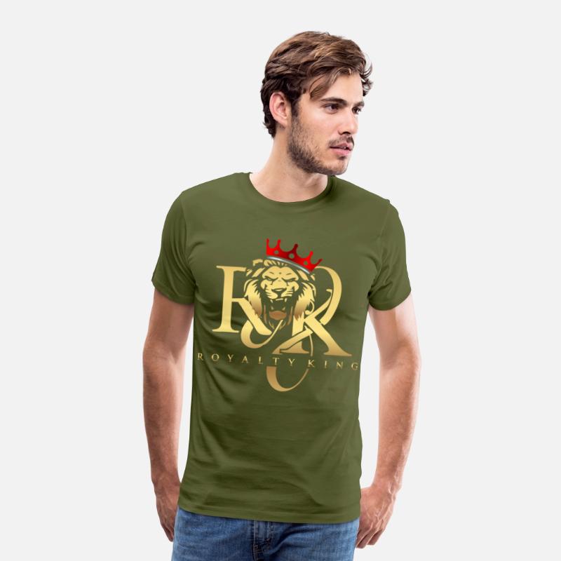 RK Luscious in gold crown lion on initials RK
