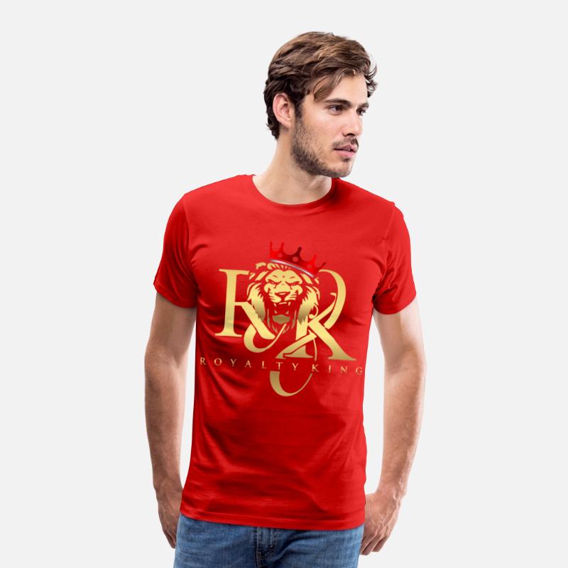 RK Luscious in gold crown lion on initials RK