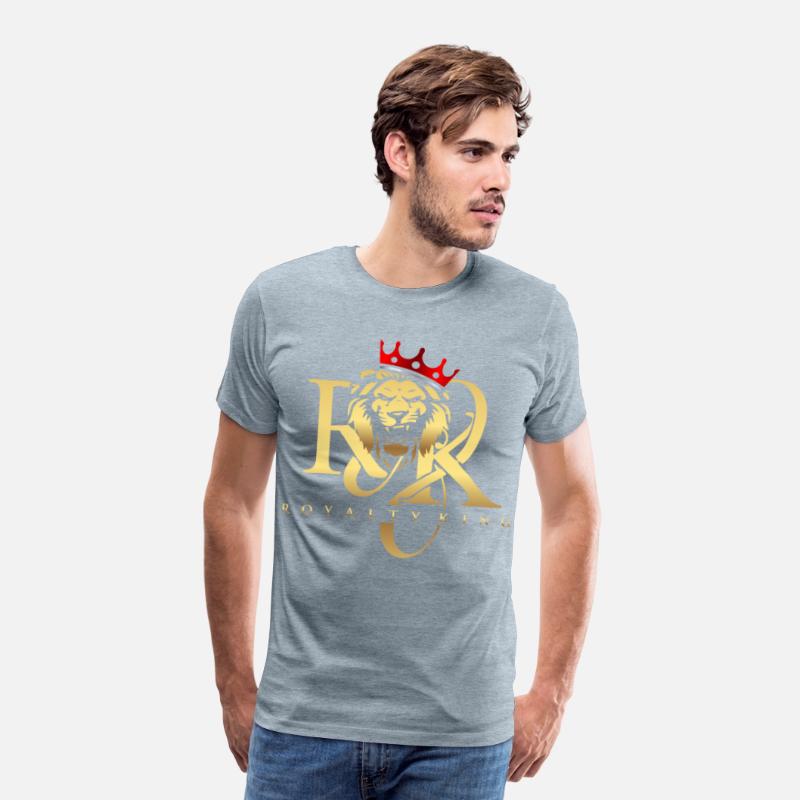 RK Luscious in gold crown lion on initials RK