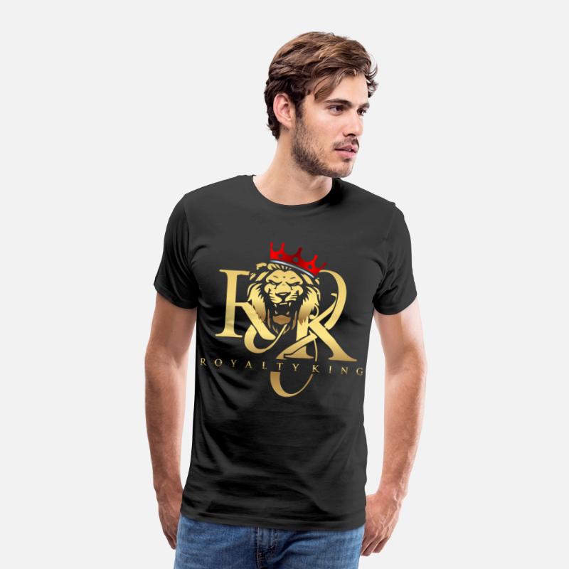 RK Luscious in gold crown lion on initials RK