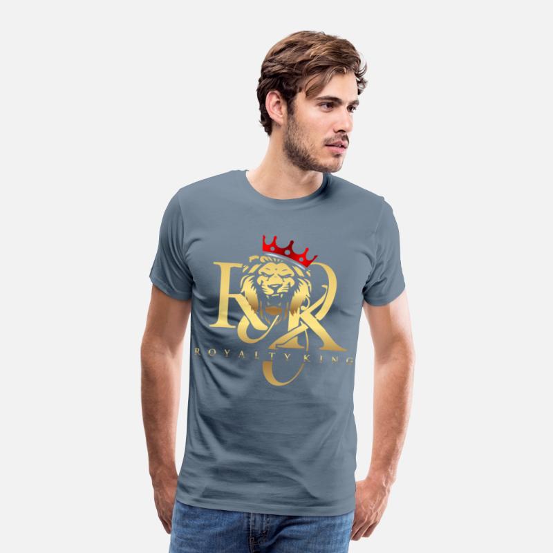 RK Luscious in gold crown lion on initials RK