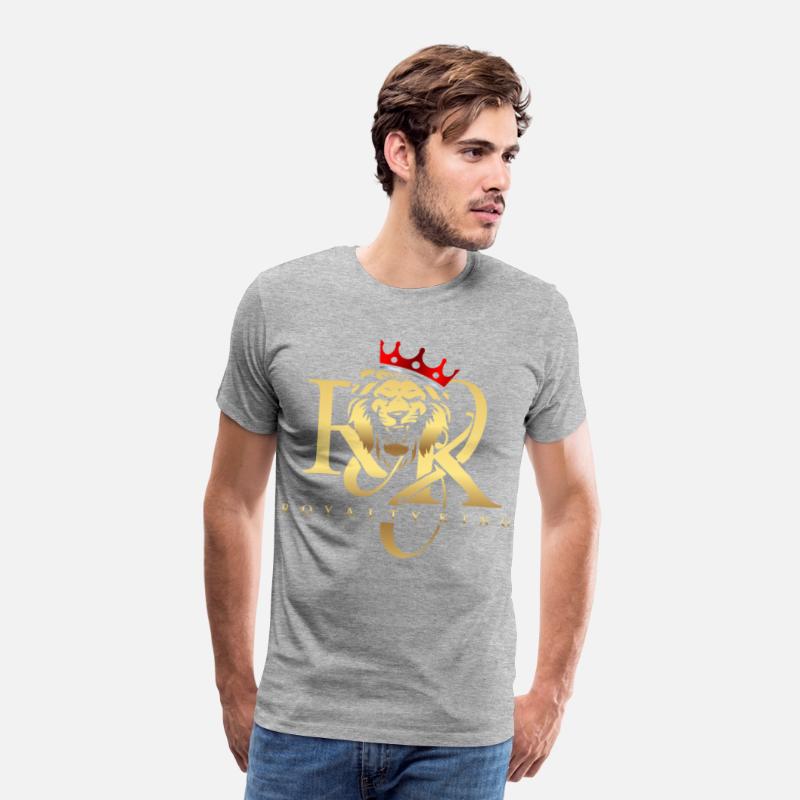 RK Luscious in gold crown lion on initials RK