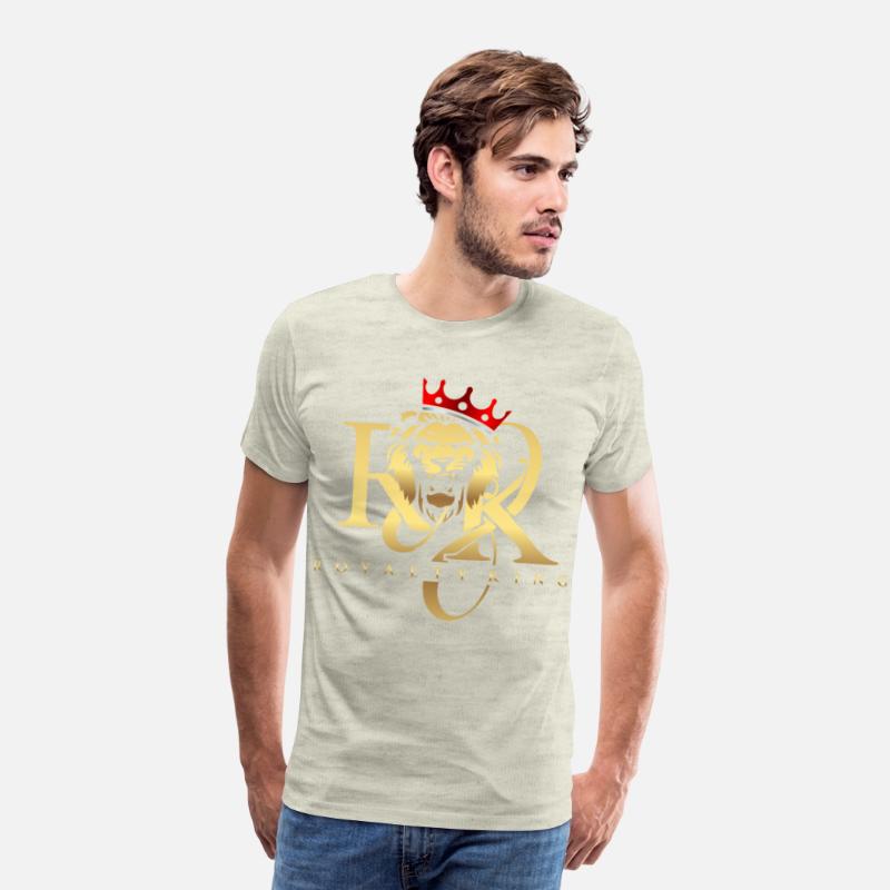 RK Luscious in gold crown lion on initials RK