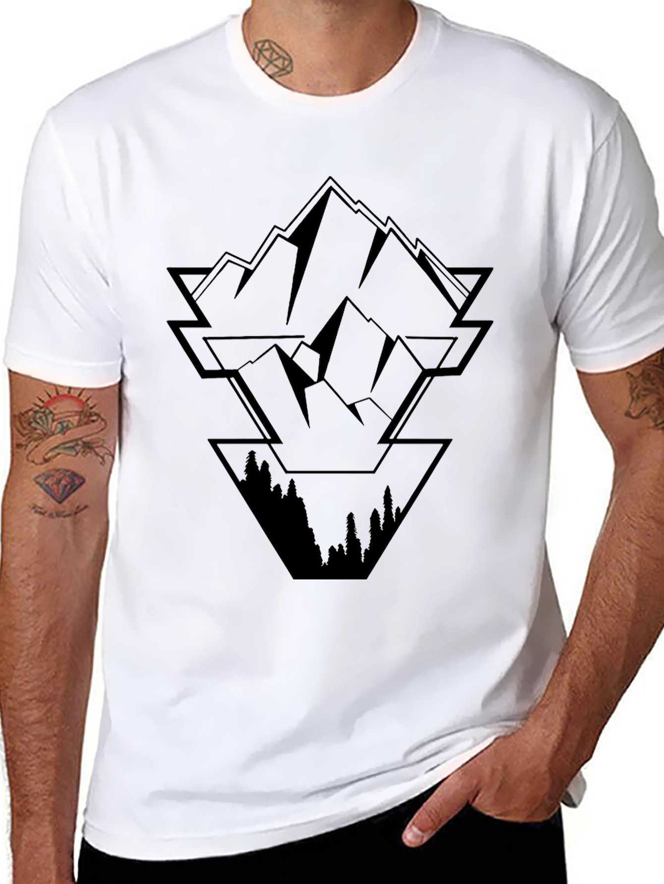 Mountain Graphic T-Shirt