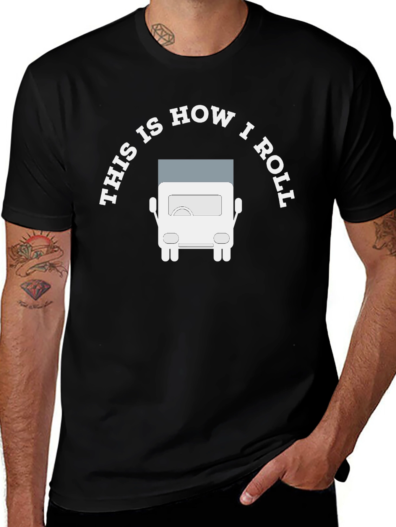 This is How I Roll Trucker T-Shirt