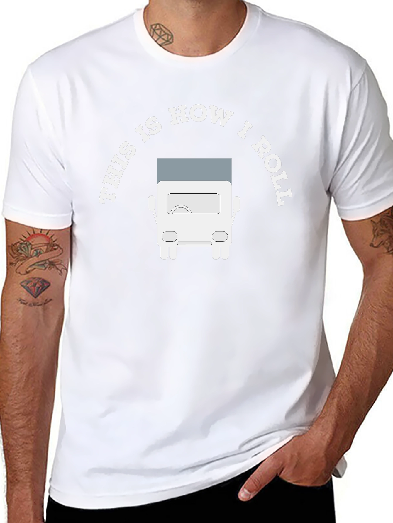 This is How I Roll Trucker T-Shirt