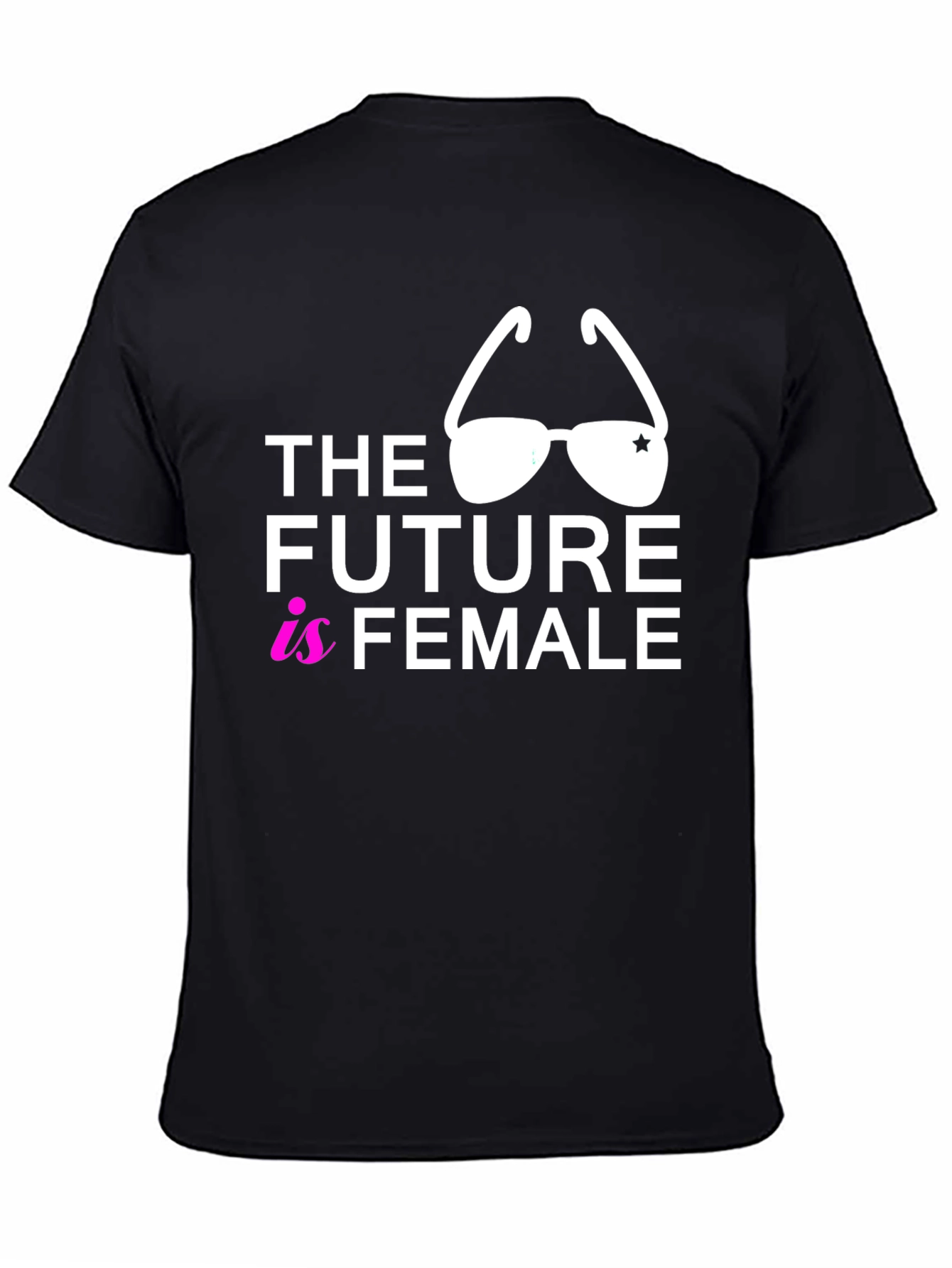 The Future is Female Graphic Tee - Black