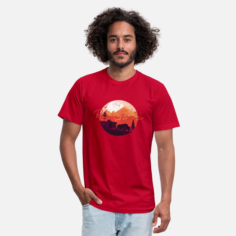 roam free Bison Animal