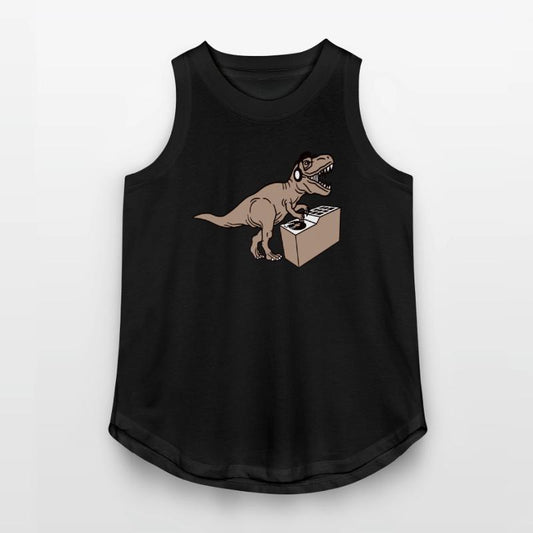 Roaring DJ Dinosaur T. Rex Dino Mixing Music Party