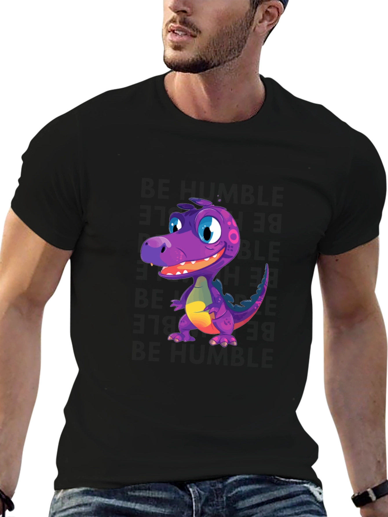 Dino T-Shirt - Fun Cartoon Reptile Design