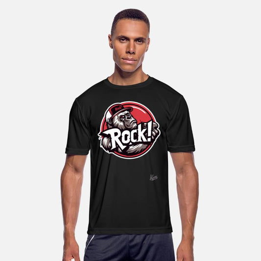 Rock Music Gorilla with Cap