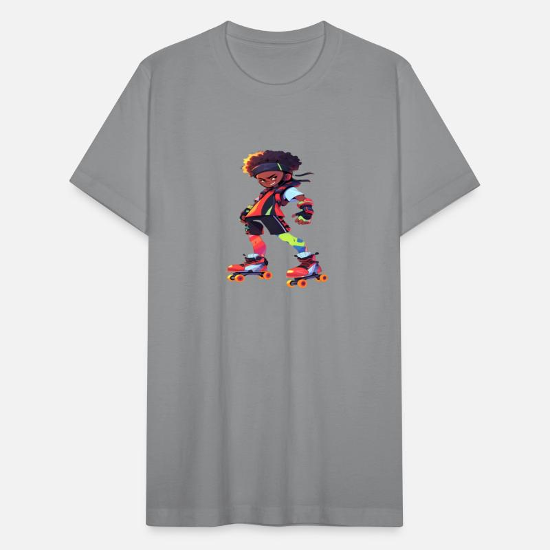 Roller Skating Afro Kids Roller Skates African