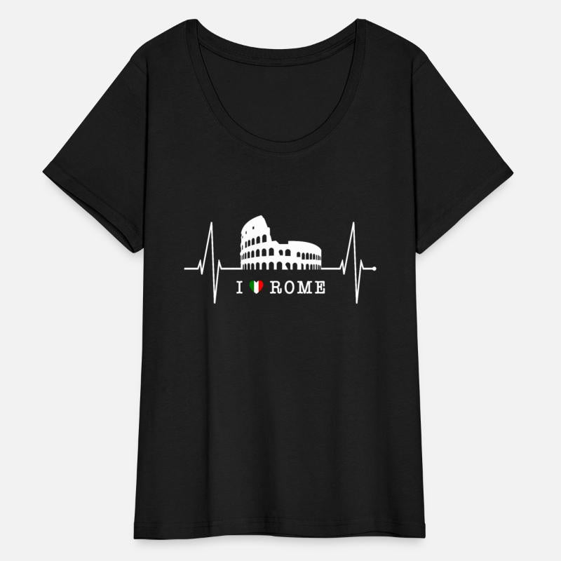 Rome Colosseum Heartbeat Italy Roma Skyline Italia