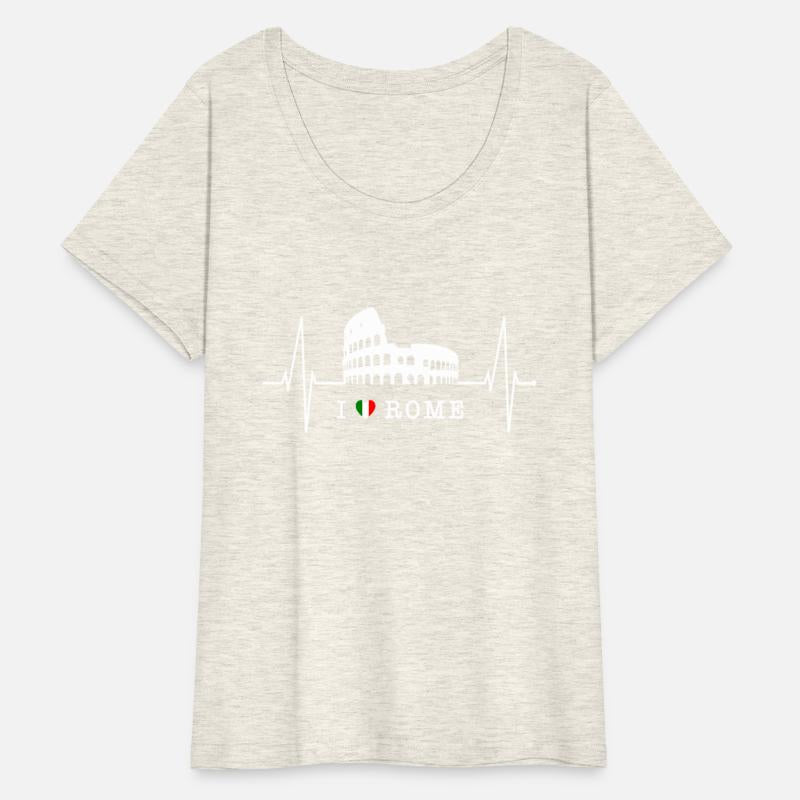 Rome Colosseum Heartbeat Italy Roma Skyline Italia