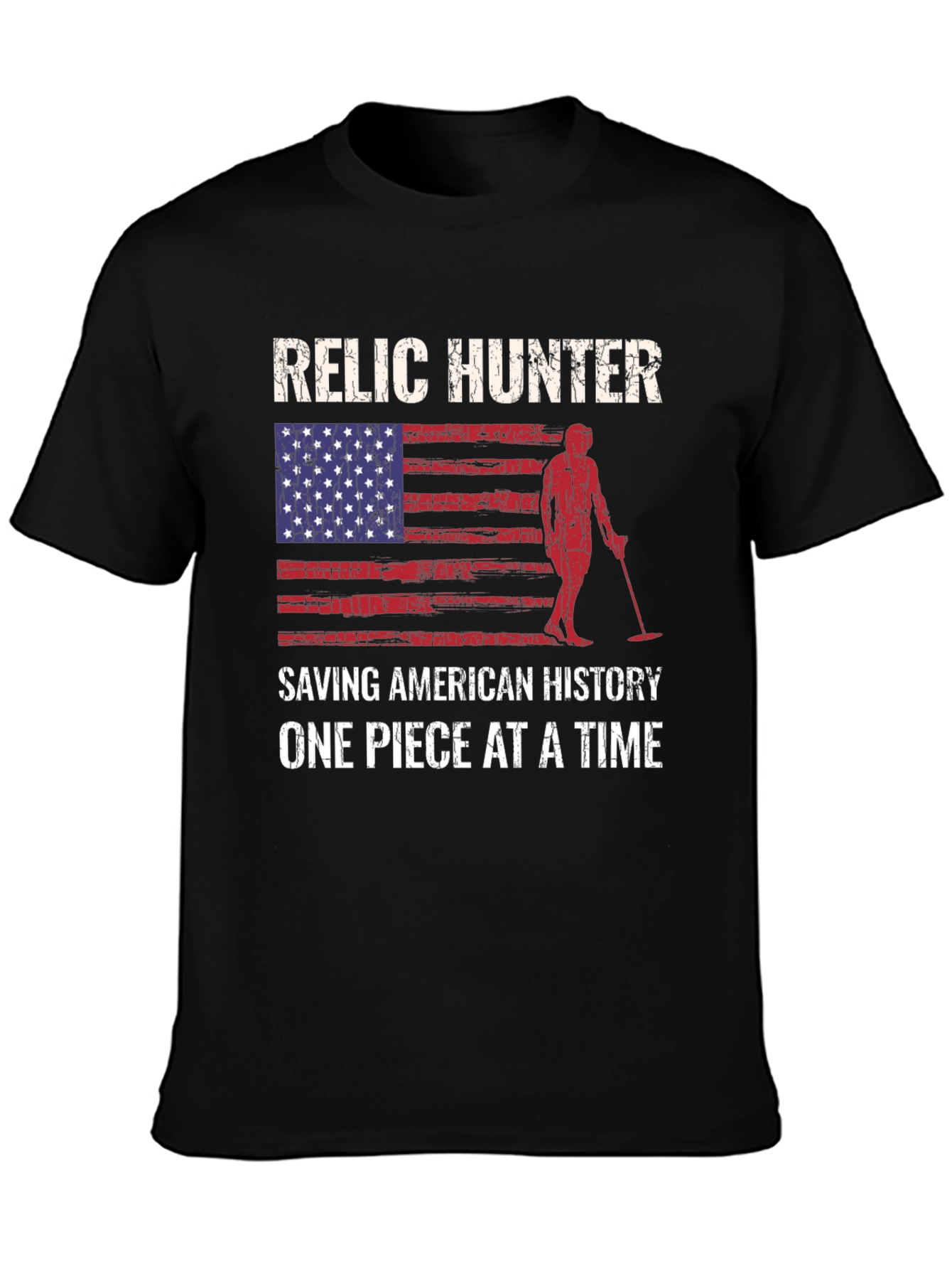 Relic Hunter American Flag T-Shirt