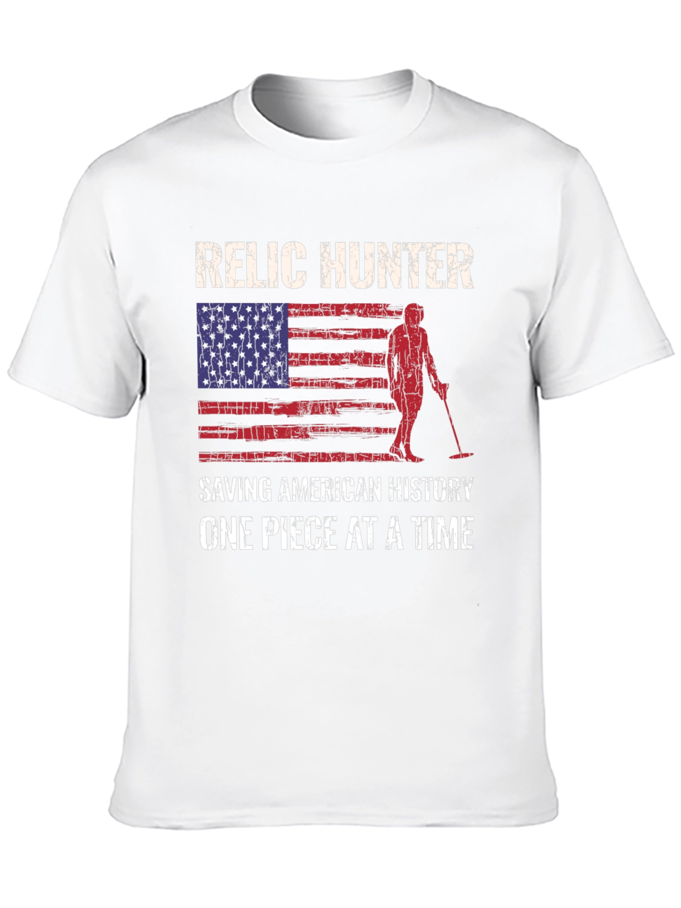 Relic Hunter American Flag T-Shirt
