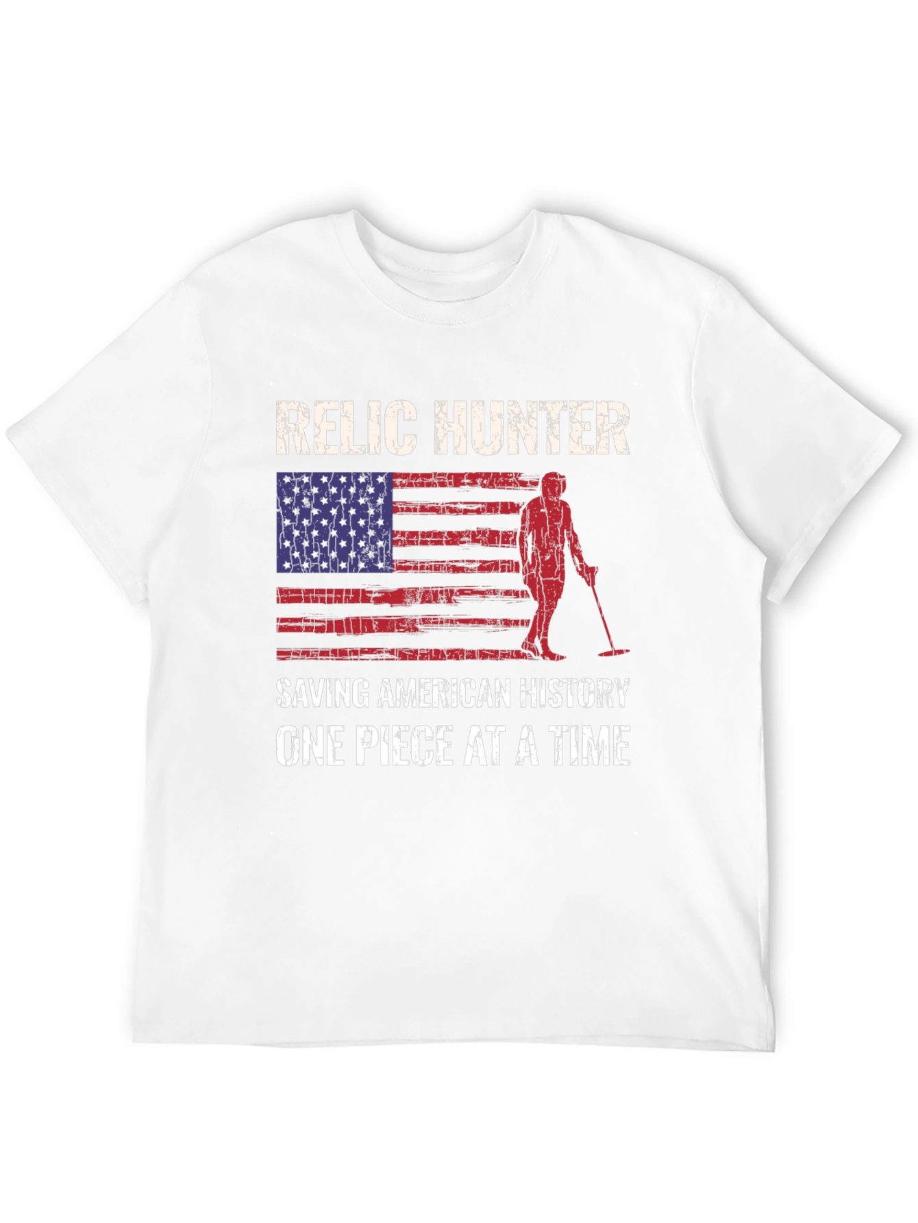 Relic Hunter American Flag T-Shirt