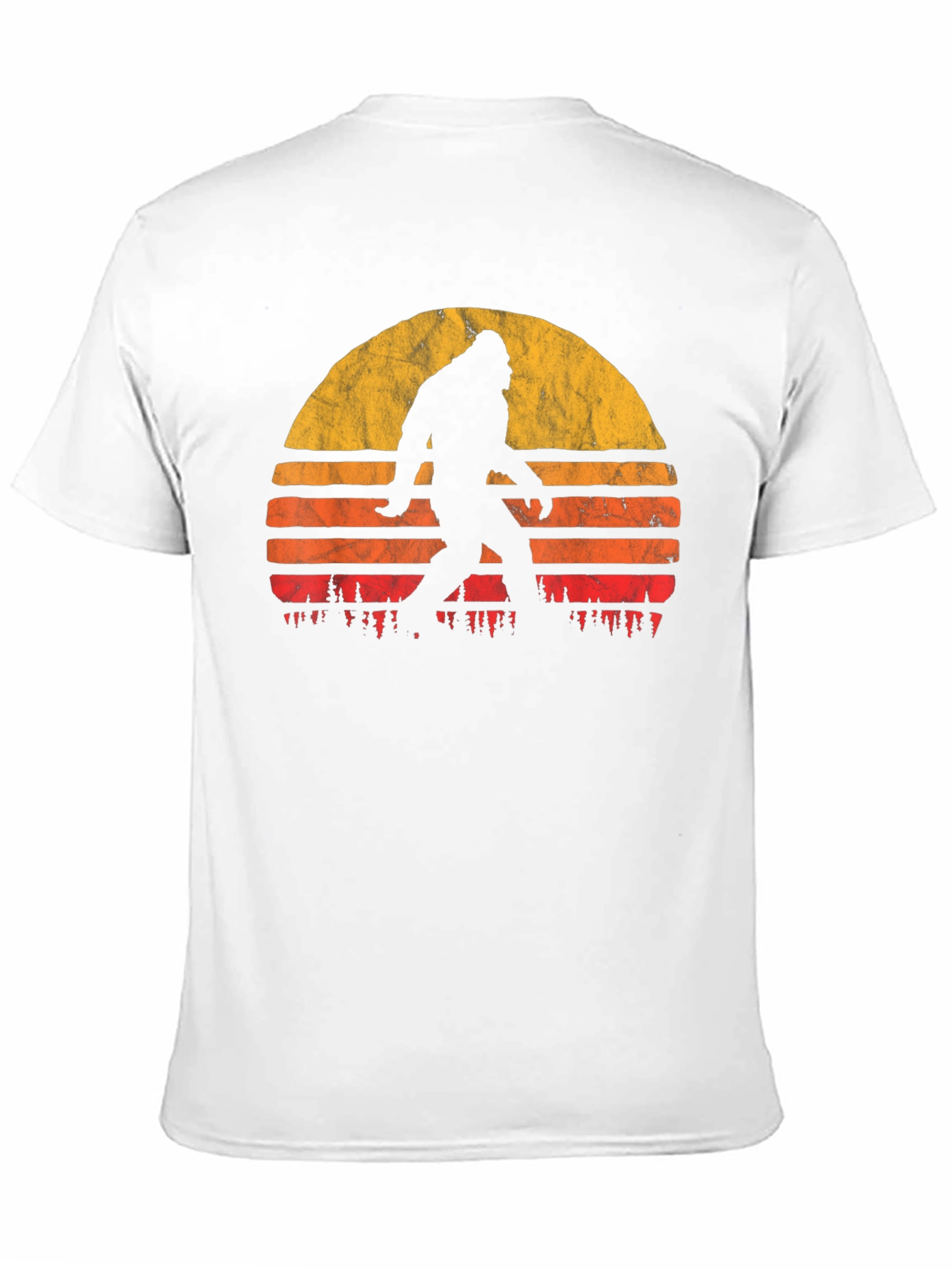 Bigfoot Sunset Graphic Tee - Mens Black T-Shirt