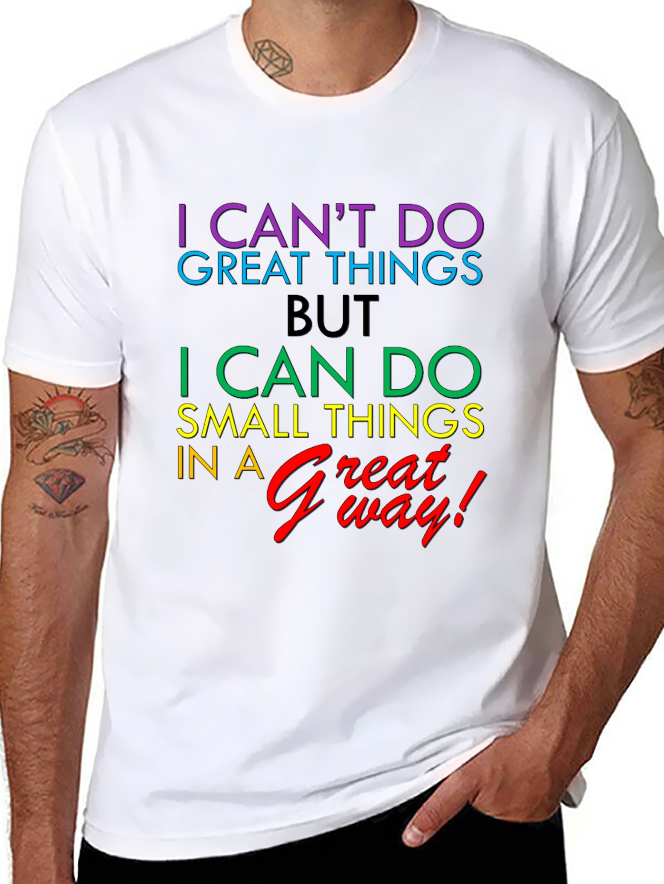 Inspirational Graphic T-Shirt - Great Way!
