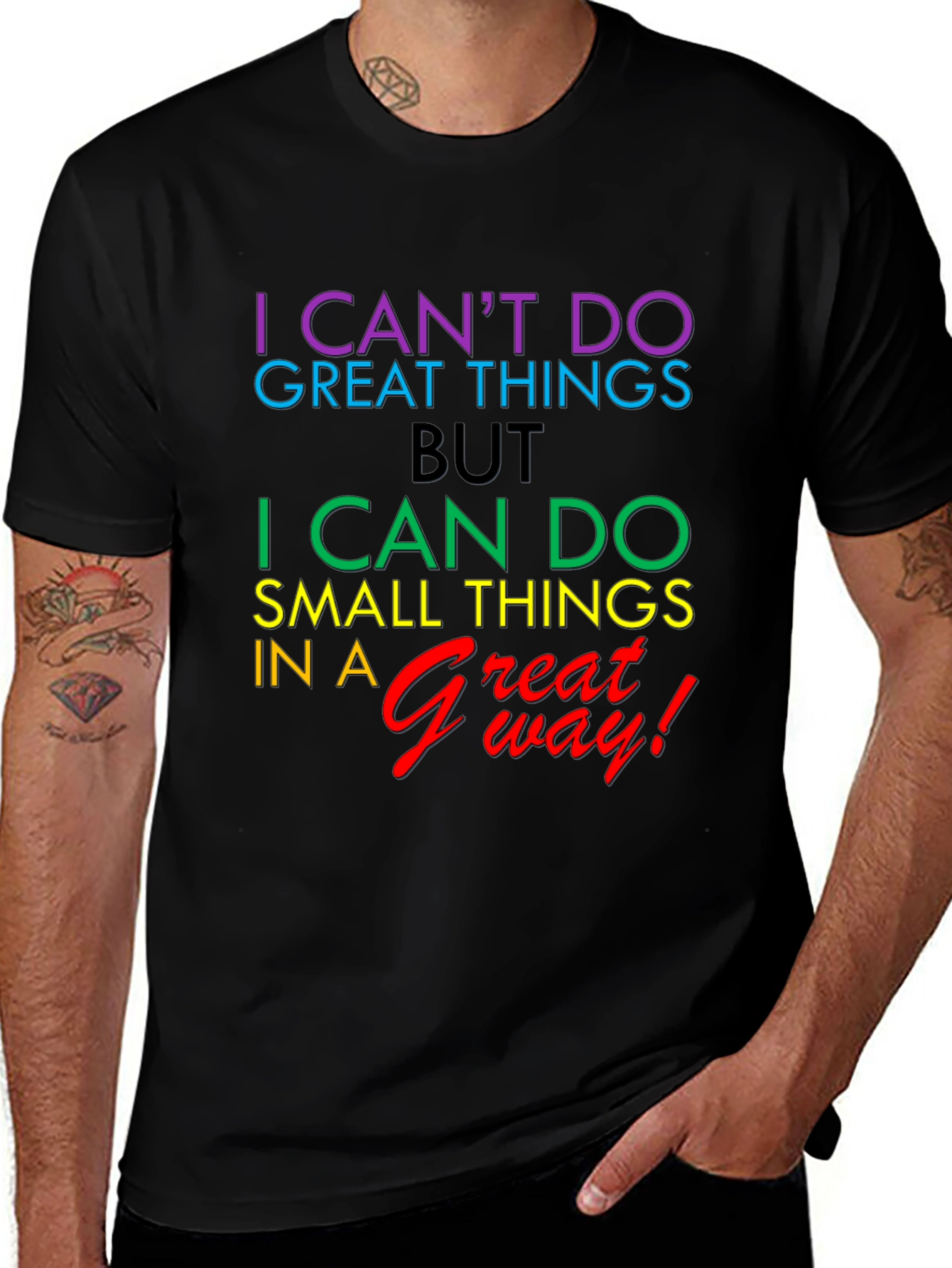 Inspirational Graphic T-Shirt - Great Way!
