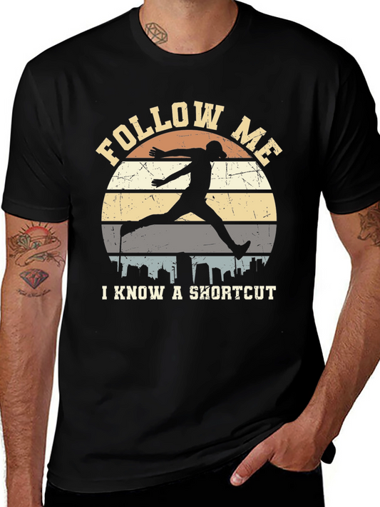 Follow Me Shortcut Graphic Tee