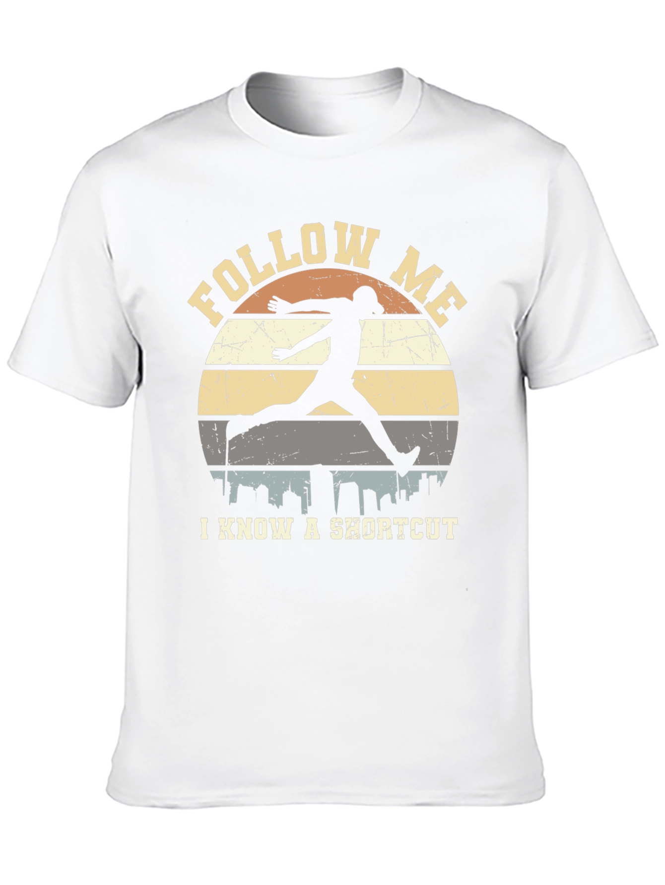 Follow Me Shortcut Graphic Tee
