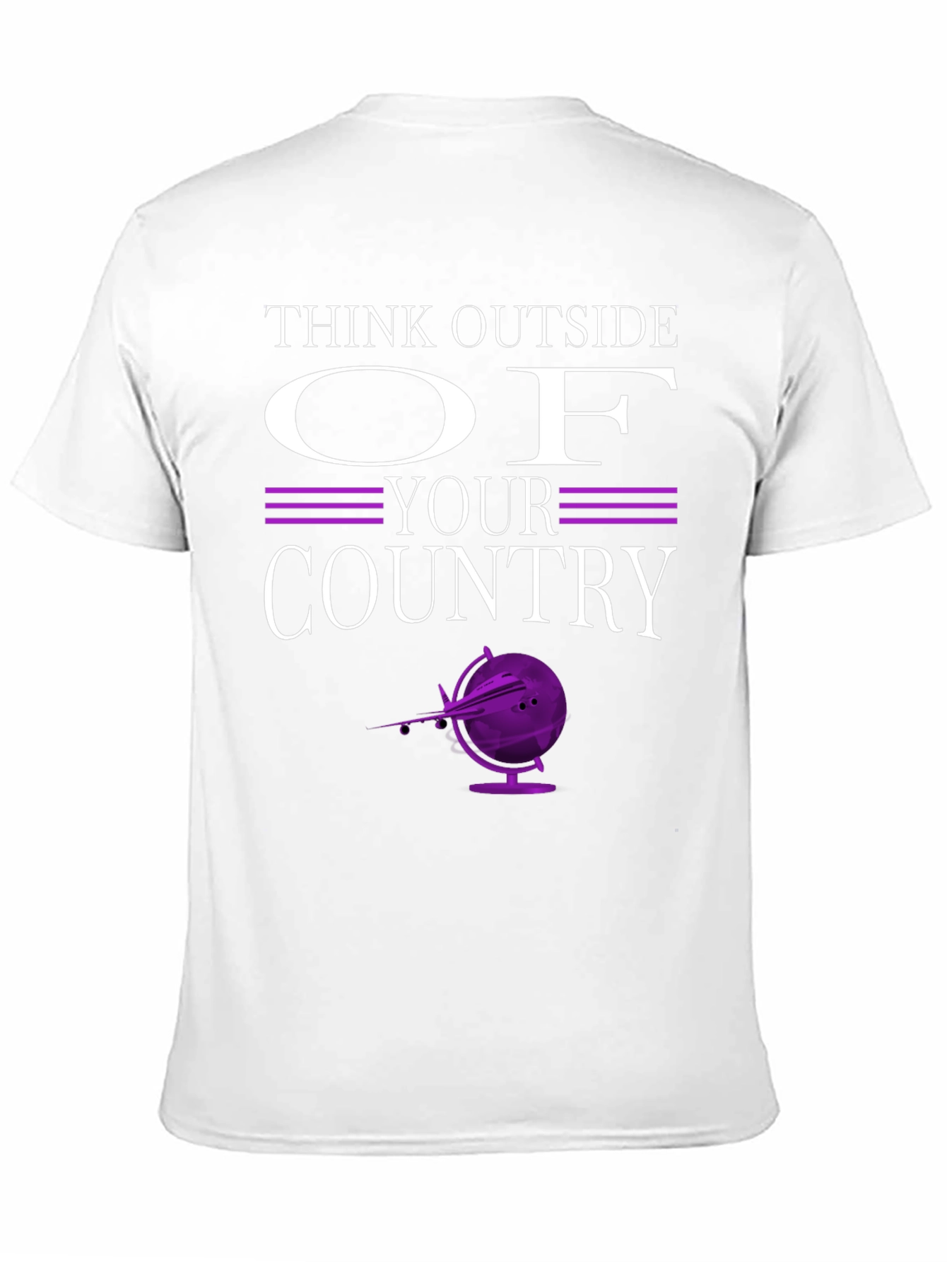 Think Outside Your Country Graphic T-Shirt
